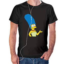 Camisaurio Camiseta Marge - Los Simpson Color Negrohttps://amzn.to/2DFHacn